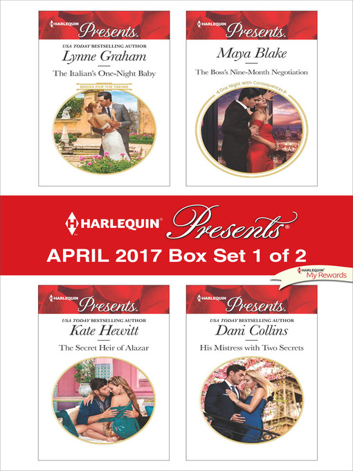 Title details for Harlequin Presents April 2017, Box Set 1 of 2 by Lynne Graham - Available
